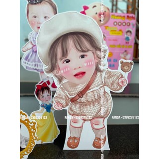 Chibi trang trí sinh nhật, thôi nôi thiết kế