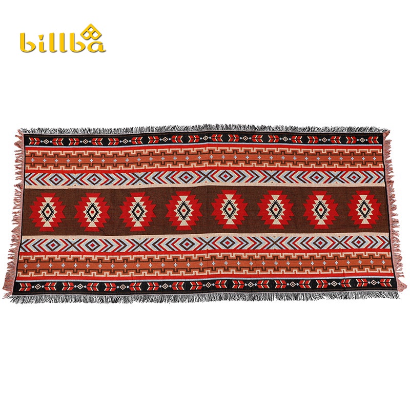 Thảm trải dã ngoại thổ cẩm, khăn trải bàn sofa decor cắm trại picnic ngoài trời phong cách Vintage - Billba Camping