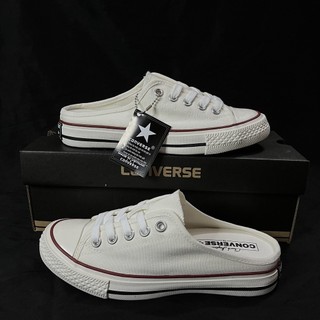 Giày Suc Converse trắng bản cao cấp full box