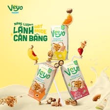 2 Lốc sữa chua uống VEYO ( lốc 3 hộp x 180ml)