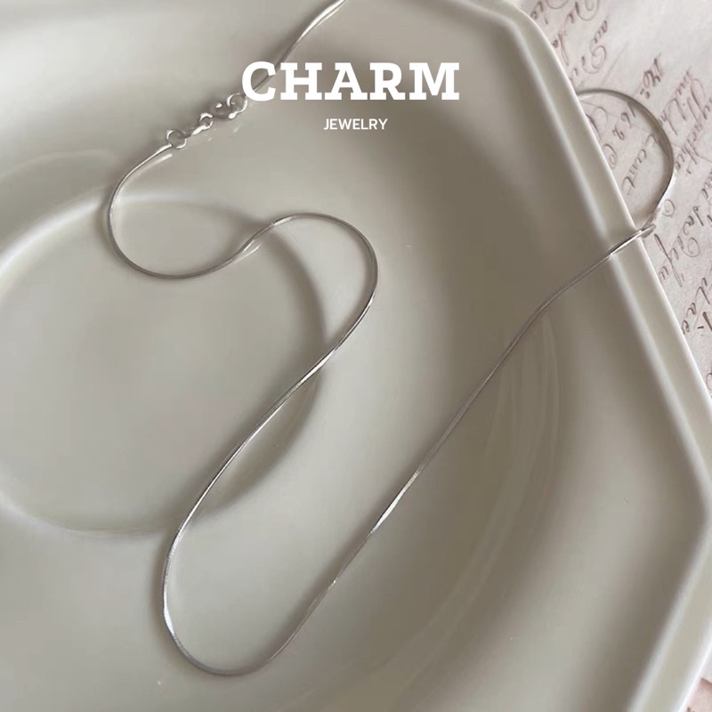Dây Chuyền Sterling Đơn Giản