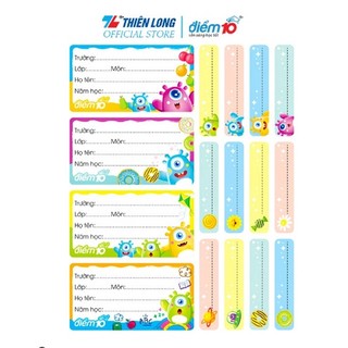 Nhãn Vở Flower Campus NT-FLO20 (20 Cái)