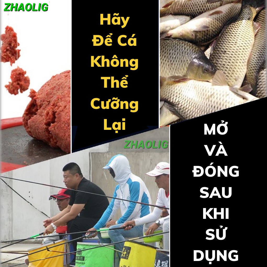 Thính Thuốc Bắc Câu Cá Trắm Đen | ZHAOLIG