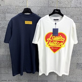 Áo theda trái tim họa tiết in thêu hottrend Nam Nữ.Gentlemen's Fashion