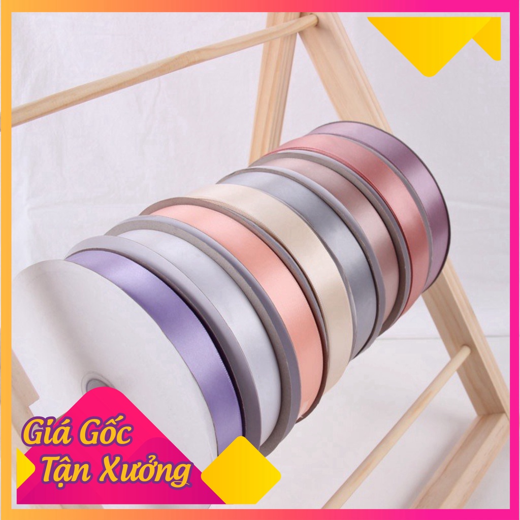 [HỎA TỐC HCM] Ruy băng lụa satin cao cấp 2,5cm 1m