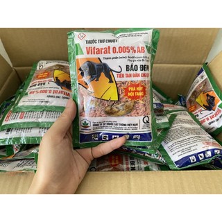 Hạt thóc diệt chuột - thuốc trừ chuột - vifarat - gói 100g