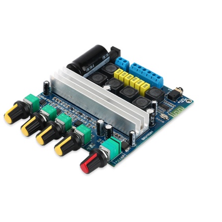 Mạch khuếch đại âm thanh Gemaudio  2.1 TPA3116D2 lõi kép công suất 100W+50W+50W