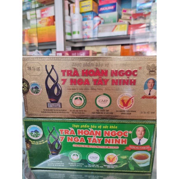 TRÀ HOÀN NGỌC 7 NGA TÂY NINH XANH- VÀNG