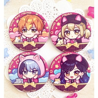 PROJECT SEKAI Vivid Bad Squad (Móc khoá + hình dán + huy hiệu)