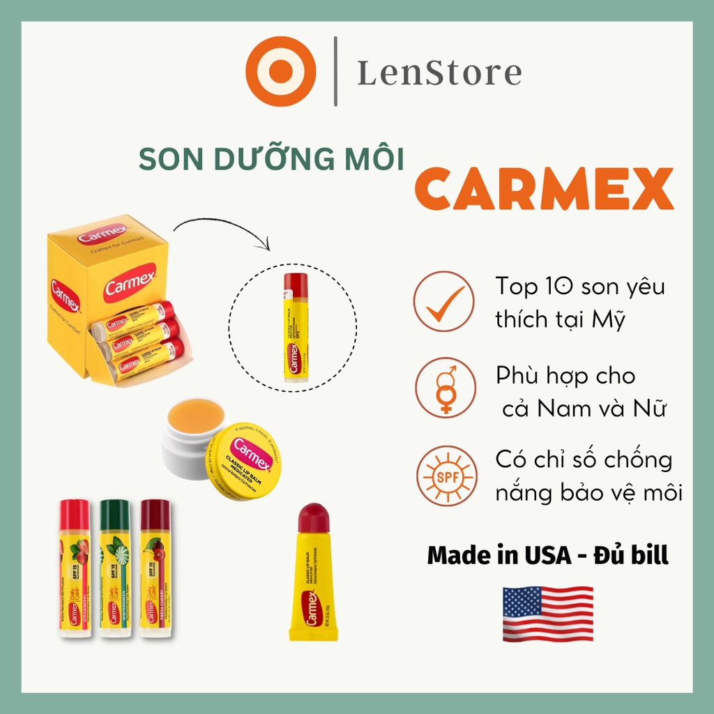 Son Dưỡng Môi Carmex