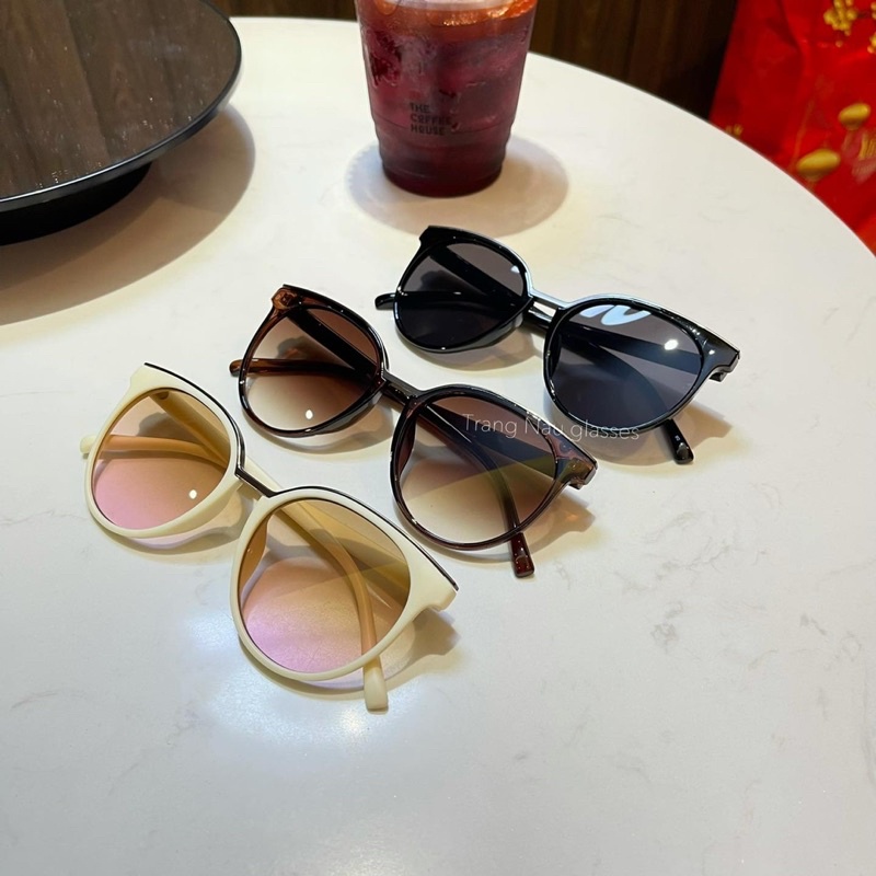 Kính mát cho mặt nhỏ hoặc trung bình Trang Nâu