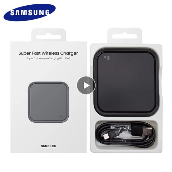 SAMSUNG Đế Sạc Nhanh Không Dây 15W Qi Cho Galaxy Z Flip 4 3 2 S10 S8 S9 Plus S7 S20 S21 S22 S23 Note 20 Ultra 10