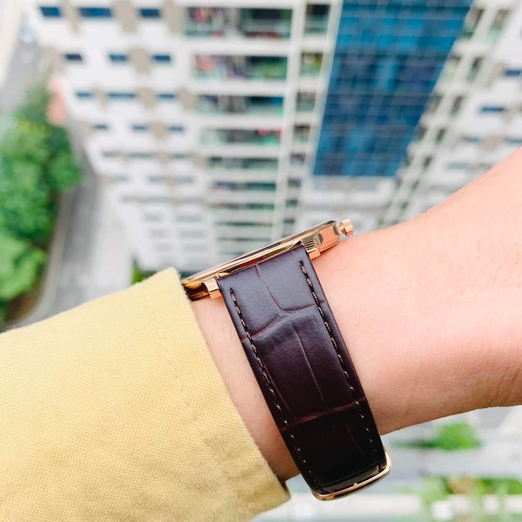 Đồng hồ nam chính hãng Tissot Tradition 5.5 Rose - T063.409.36.018.00 - Máy Quartz pin - Kính Sapphire - Dây da