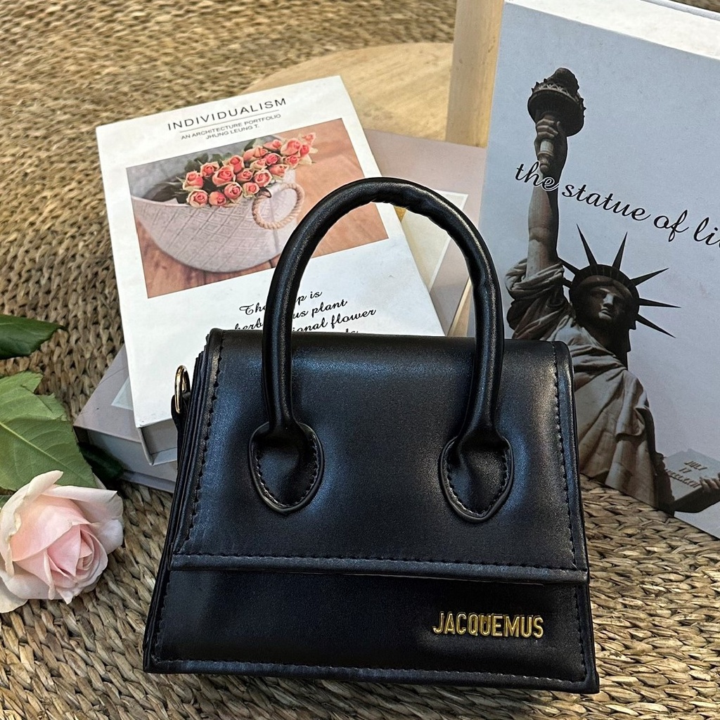 Túi xách nữ - Túi đeo chéo mini dáng hộp nữ tính sành điệu