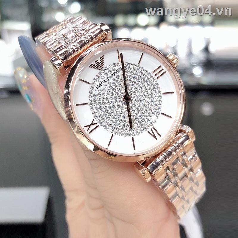 Đồng Hồ Armani Nữ Mạ Vàng Hồng Thời Trang