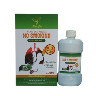 Nước súc miệng no smoking( cai thuốc lá,  thuốc Lào)