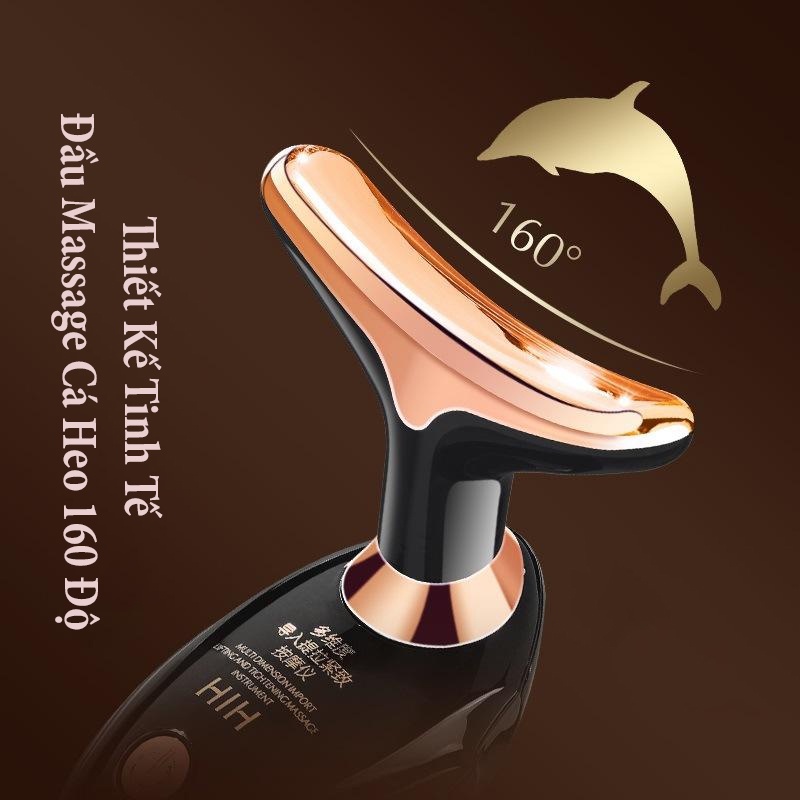 Máy massage mặt đẩy tinh chất, nâng cơ mặt  HIH chính hãng,