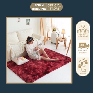 Thảm Lông Loang Trải Sàn Lông Dầy Hàng Đẹp 2023 ( Kích Thước 1m6 x 2m - Mặt Sau Chồng trơn trượt)