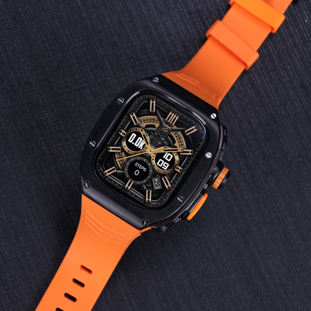 Dây Đồng Hồ Thông Minh Bằng Thép Không Gỉ 49mm Dành Cho Apple Watch ultra 49mm Mod