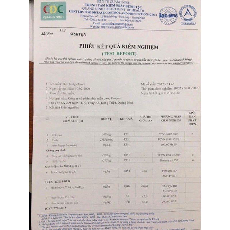 Dầu húng chanh minion hàng chính hãng