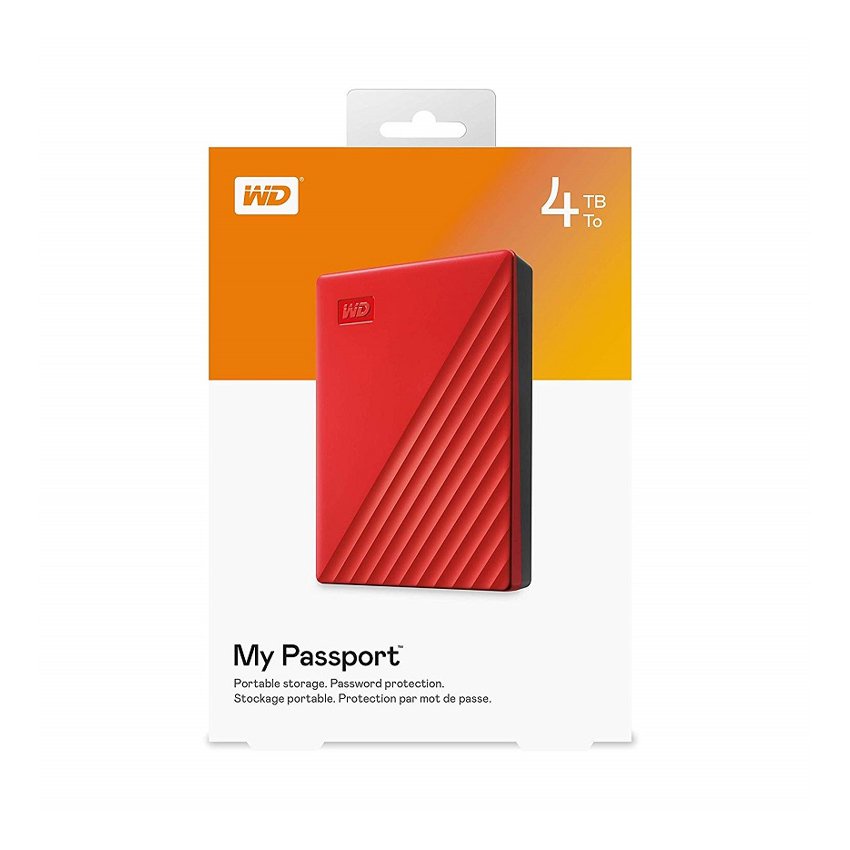 Ổ Cứng Di Động My Passport 4TB - New - Tặng Kèm Bóp Chống Sốc | BigBuy360 - bigbuy360.vn