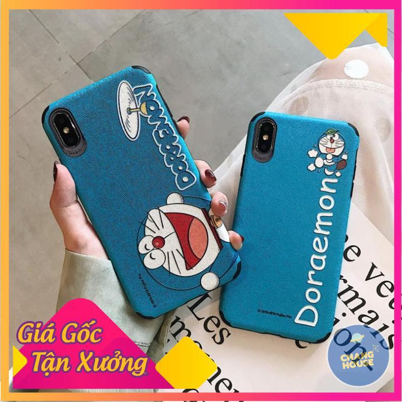 [ FREE SHIP ] Ốp Lưng Da IMD Doraemon