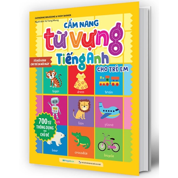 Sách - Cẩm Nang Từ Vựng Tiếng Anh Cho Trẻ Em
