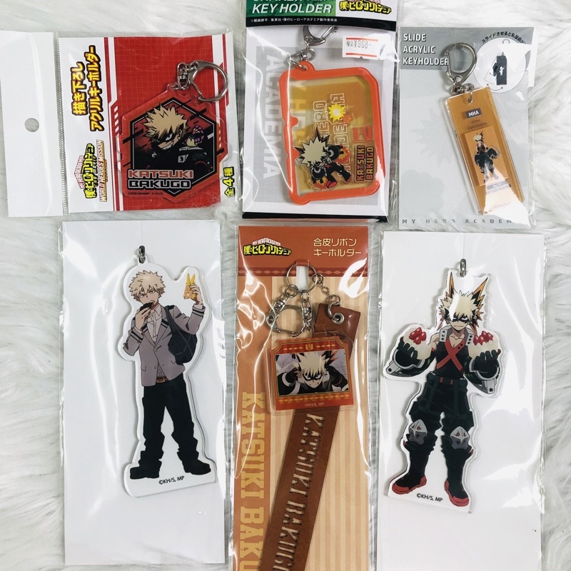 Móc khoá và standee chibi dễ thương của Bakugo My Hero Academia