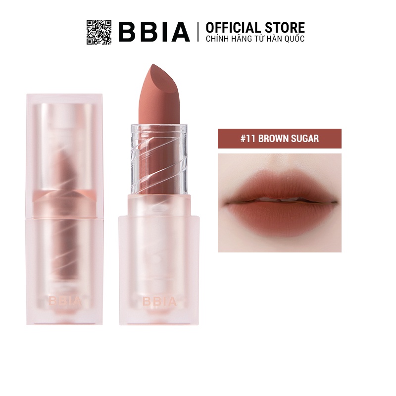 Son Thỏi Lì Bbia Last Powder Lipstick Version 2 (6 màu) 3.5g