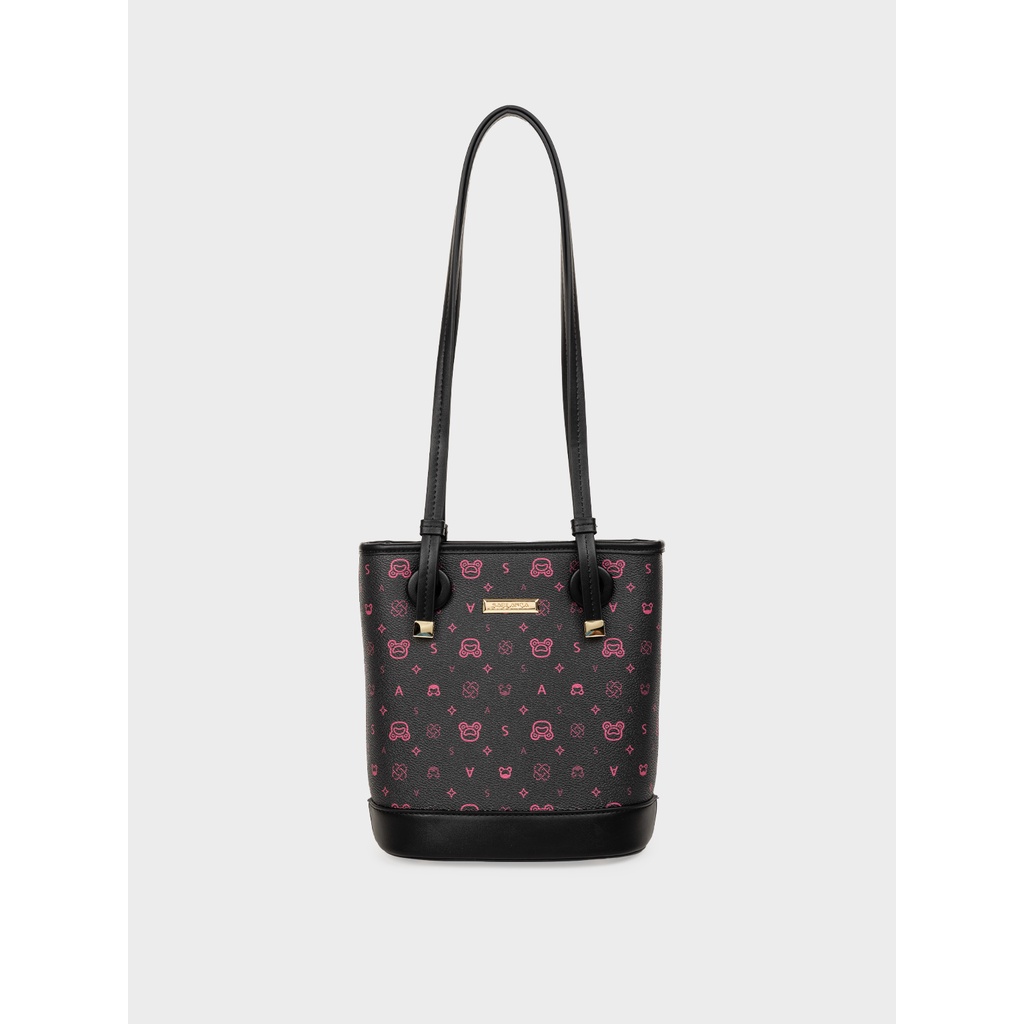 Túi Tote nữ đeo vai họa tiết monogram SABLANCA TO0083