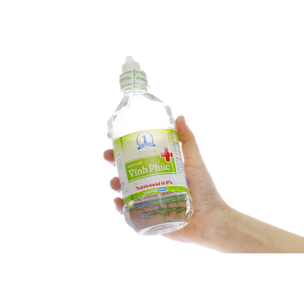 Nước Muối Sinh Lý Vĩnh Phúc 500ml