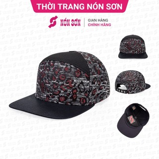 Mũ snapback hiphop nam nữ NÓN SƠN chính hãng MC254-ĐO2HV