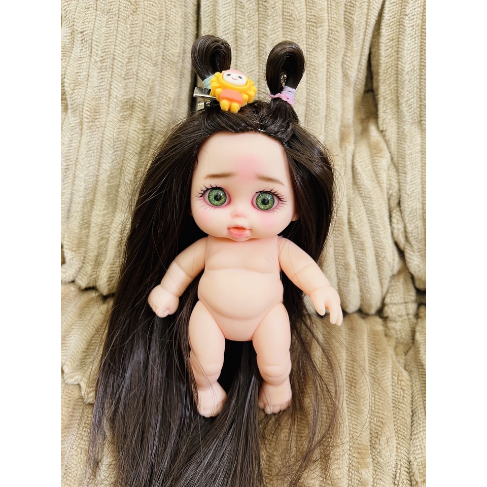 Búp Bê 5inch Nữ  Nhựa Tái Sinh -  Slicon Mềm Baby Dolls