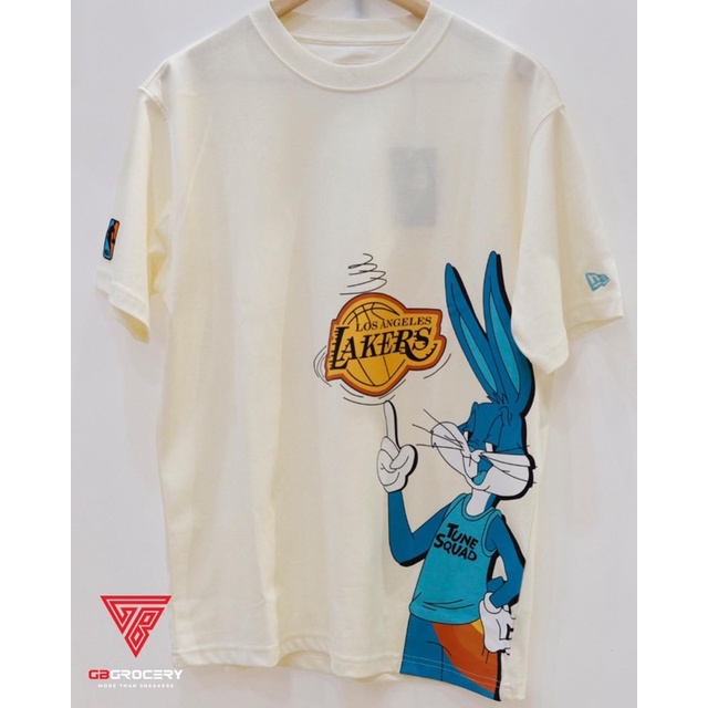 [Chính Hãng 🔥] Áo Thun New Era Bugs Bunny Laker - Ảnh thật shop chụp