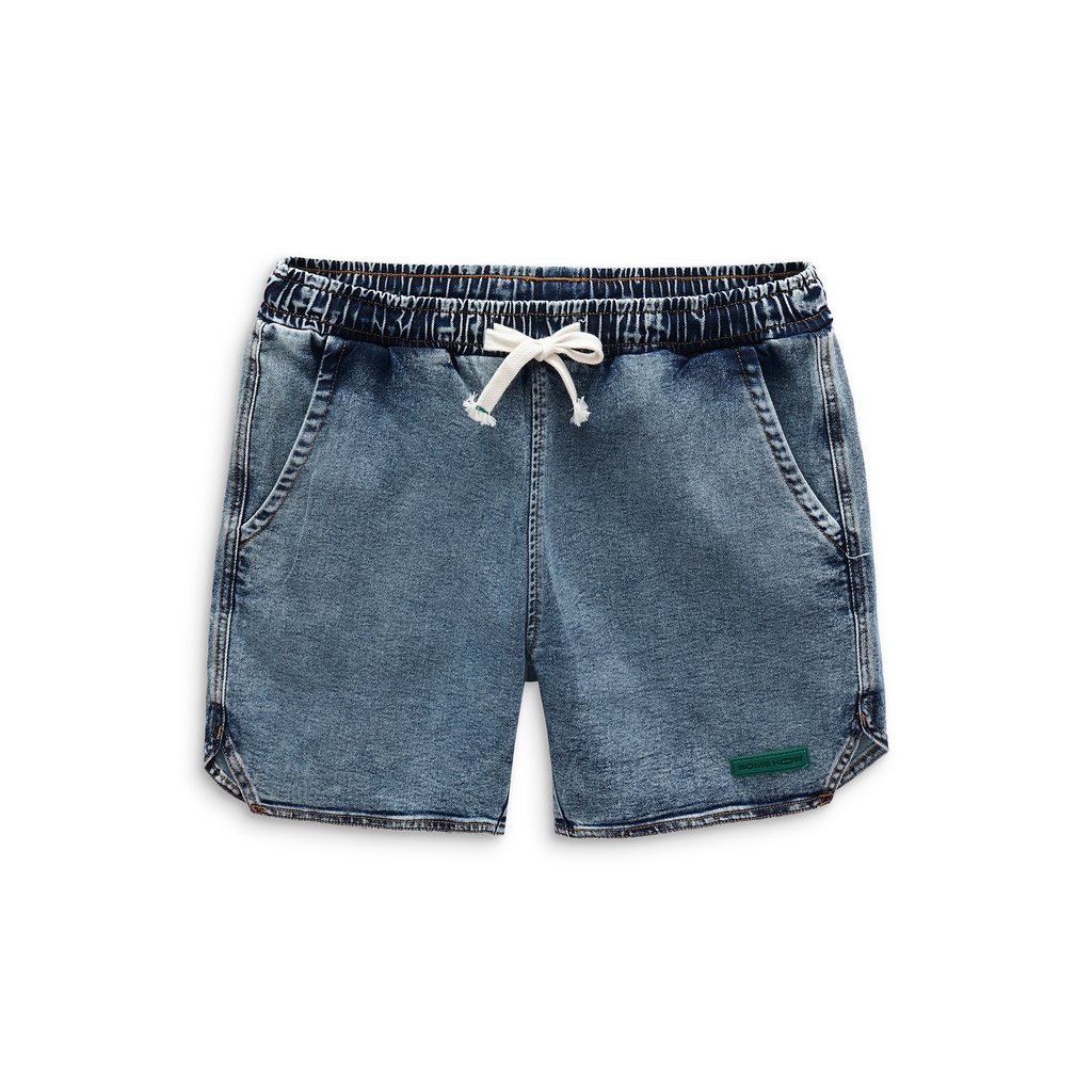 Quần Short Jean Nam Green Mark, Chất Denim Thoải Mái, QS0012, SOMEHOW