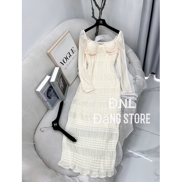 VÁY REN BÈO NHÚM NGỰC