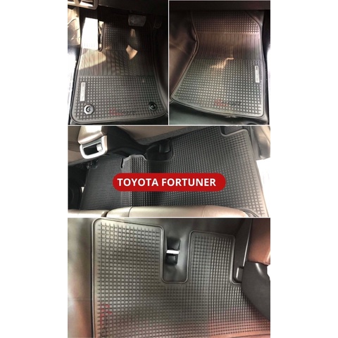 Thảm trải sàn , lót sàn PVC cao cấp theo xe Toyota Fortuner 2017-2023