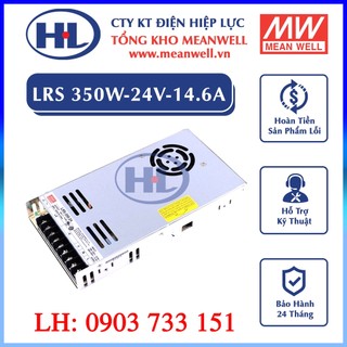 Nguồn Tổ Ong 24V, Meanwell LRS-350-24(350W/24V/14.6A), Nguồn Led, Nguồn Camera