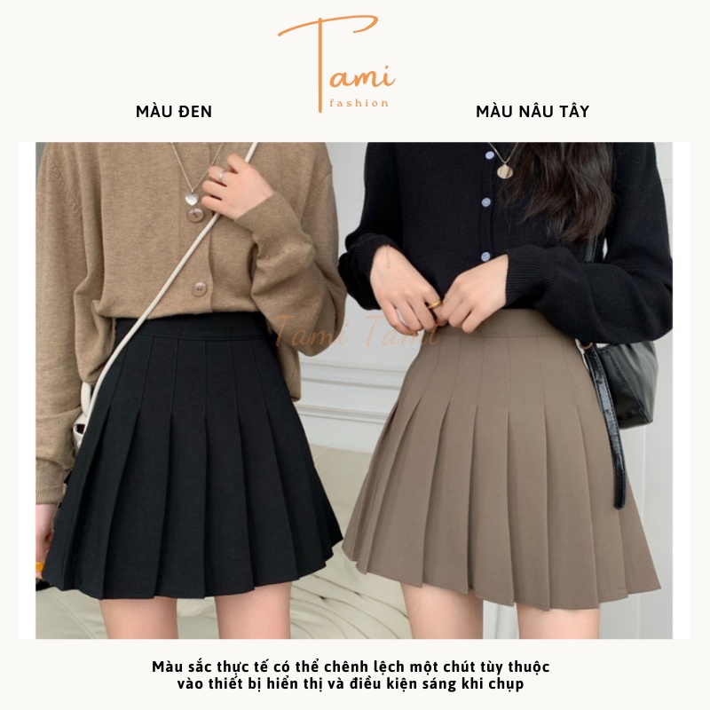 Chân Váy Tennis Xếp Ly BIG SIZE Lưng Cao Dáng A Có Lót Trong Co Dãn, Chân Váy Ngắn Nữ Bassic CV219