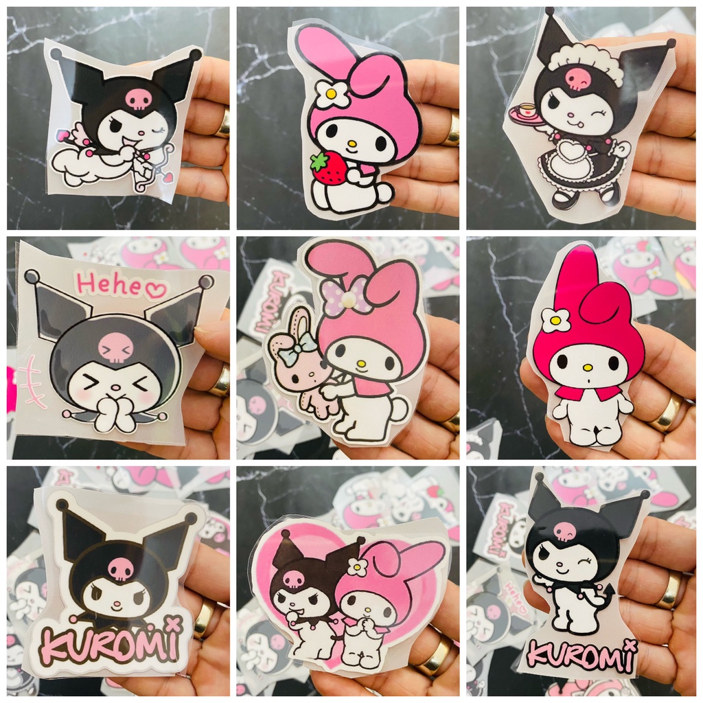 Hình Ủi Nhiệt, Decal Nhiệt KTS - Hình Kuromi 1 - Poseidon.est2019
