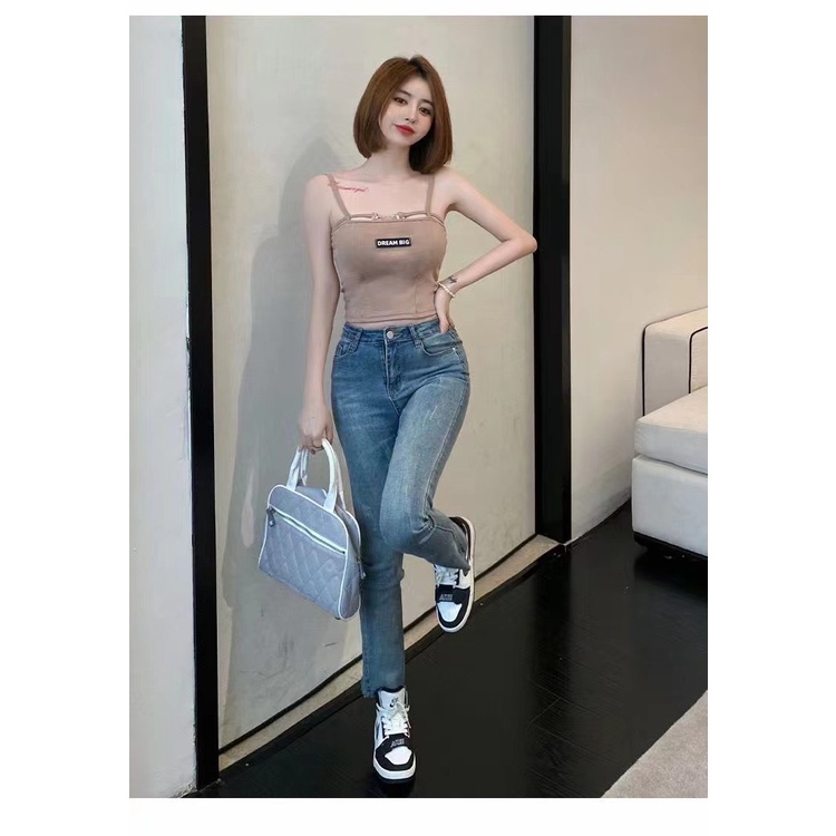 Áo Bra 2 Dây Có Mút Đệm Ngực Ôm Dáng Cho Nữ B864