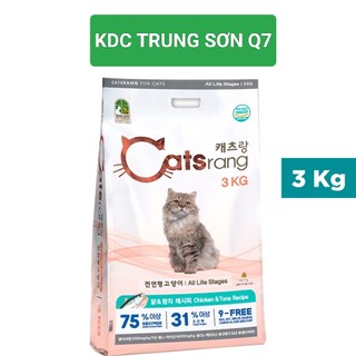 Catsrang 3kg cho mèo mọi lứa tuổi - thức ăn mèo nhập khẩu hàn quốc