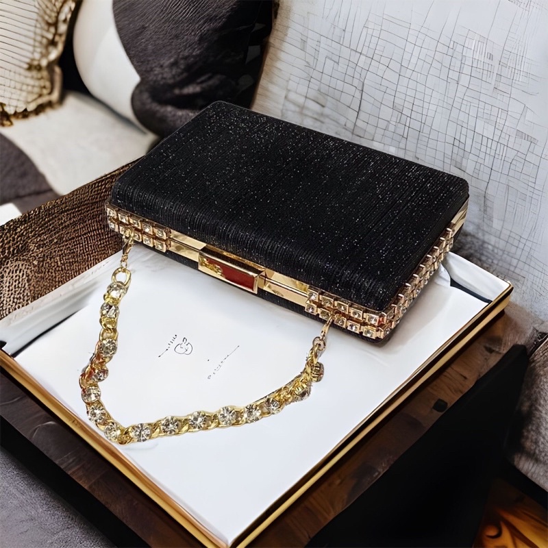 Bóp Đầm Đeo Vai Kết Hạt Thủ Công Hàng Cao Cấp Có Quai{ Nhận giao hoả tốc trong ngày khu vực tphcm}