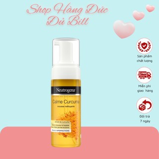 Sữa rửa mặt nghệ Neutrogena Curcuma tạo bọt sáng da, mờ thâm 150ml