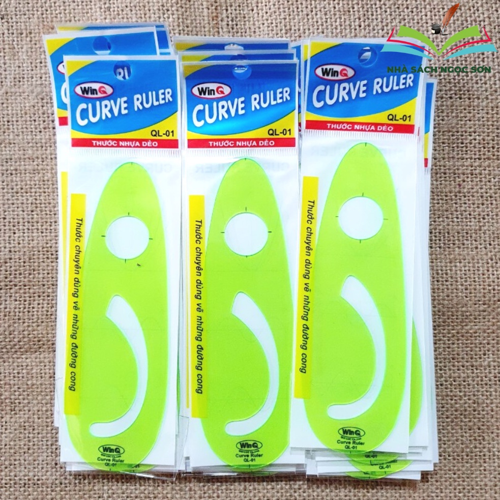 Thước Kẻ Học Sinh,  Văn Phòng, Thước Bộ WinQ Nhiều Loại DCHT