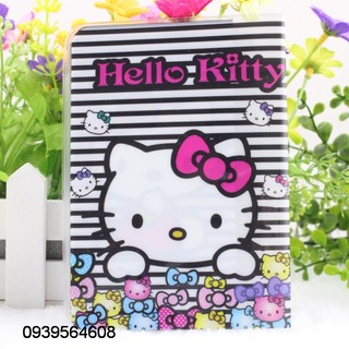 Bìa Bọc Hộ Chiếu HCM, Cover Passport Plastis Dẻo Hello Kitty, phụ kiện du lịch Sunny Hunny Shop