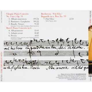 bộ 6 đĩa cd nhạc Piano 3