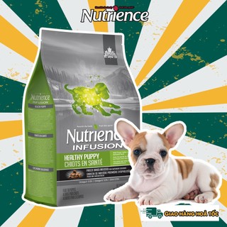 thức ăn cho chó con Nutrience Bao 500g & 2.27kg hỗ trợ trí não, cơ khớp vị Thịt Gà, Rau Củ & Trái Cây Tự Nhiên