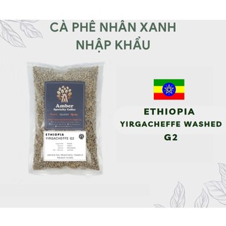 Cà phê nhân xanh Ethiopia Yirgacheffe Beloya Washed G2 | Amber Specialty Coffee