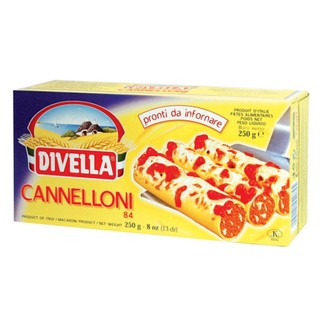 Mì ống cuộn divella cannelloni 250gr